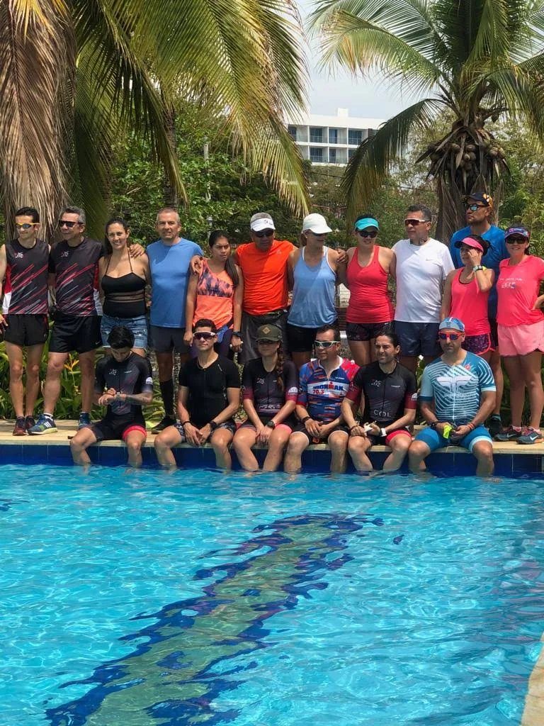 Triathlon camp · Olympic pool