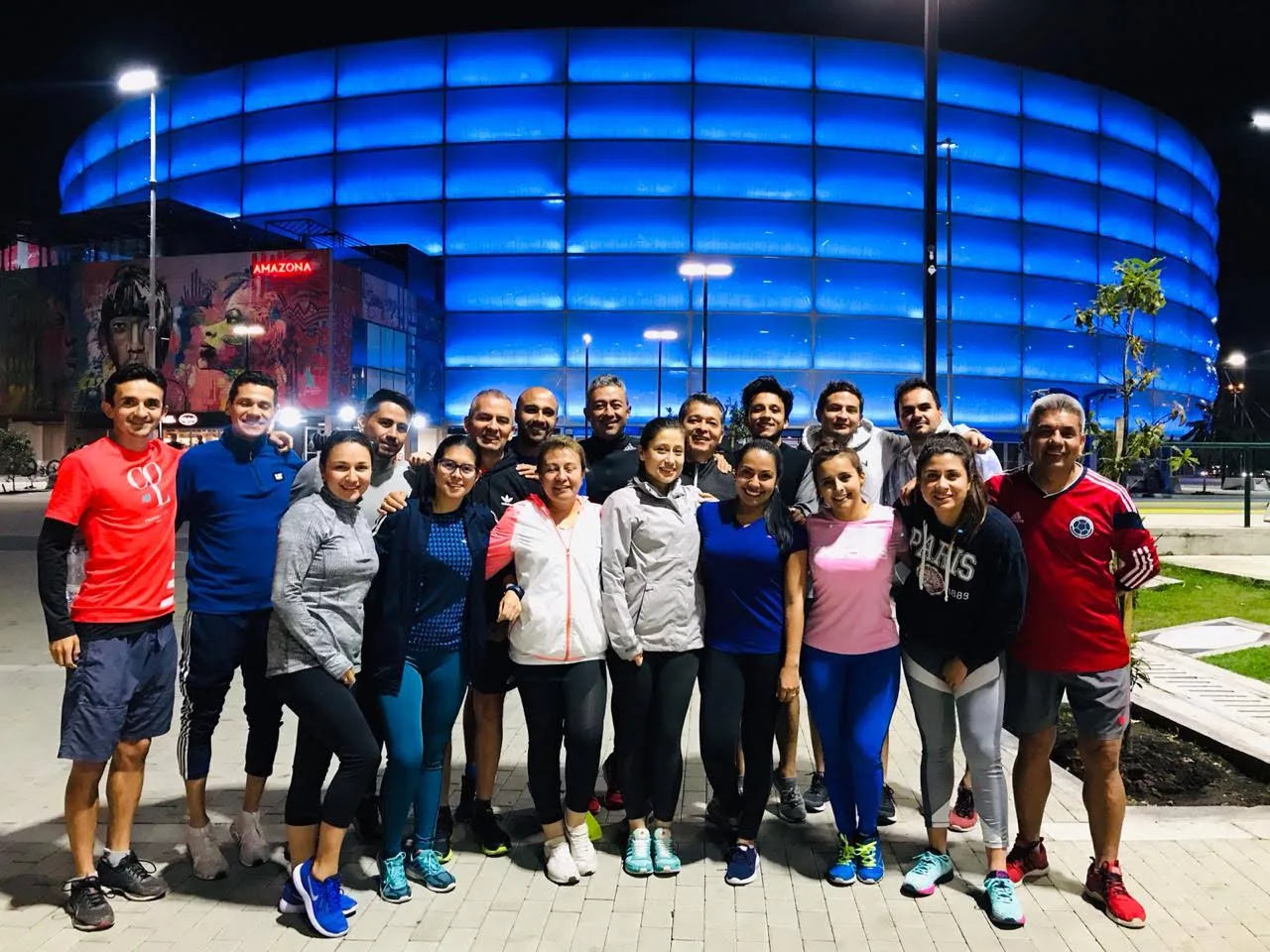 Night training · Bogotá